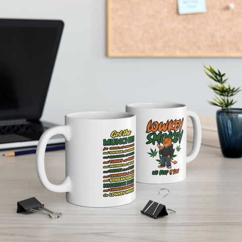 Funny Stoner Coffee Mug — 'Loud & Proud' Cannabis Leaf Design (11oz/15oz)