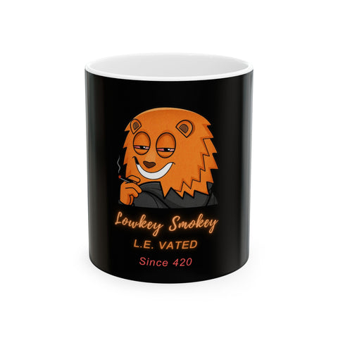Lowkey Smokey Mug | Ceramic Coffee Tea Cup