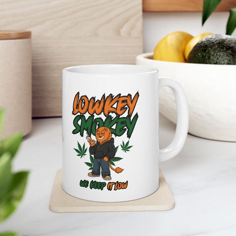 Funny Stoner Coffee Mug — 'Loud & Proud' Cannabis Leaf Design (11oz/15oz)