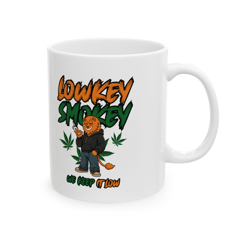 Funny Stoner Coffee Mug — 'Loud & Proud' Cannabis Leaf Design (11oz/15oz)